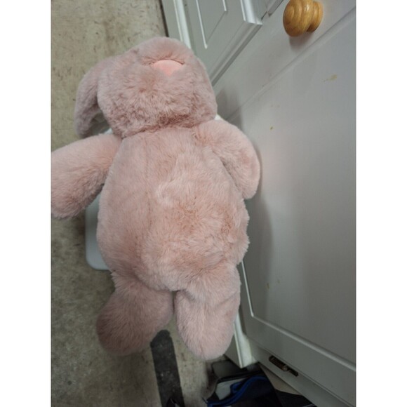 Spark Create Imagine Pink Bunny Rabbit Plush Stuffed Animal Toy Rattle Easter - Picture 4 of 5